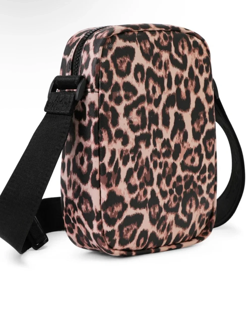 Von Dutch Pink and Black Leopard Crossbody Bag- New! - Picture 3 of 5